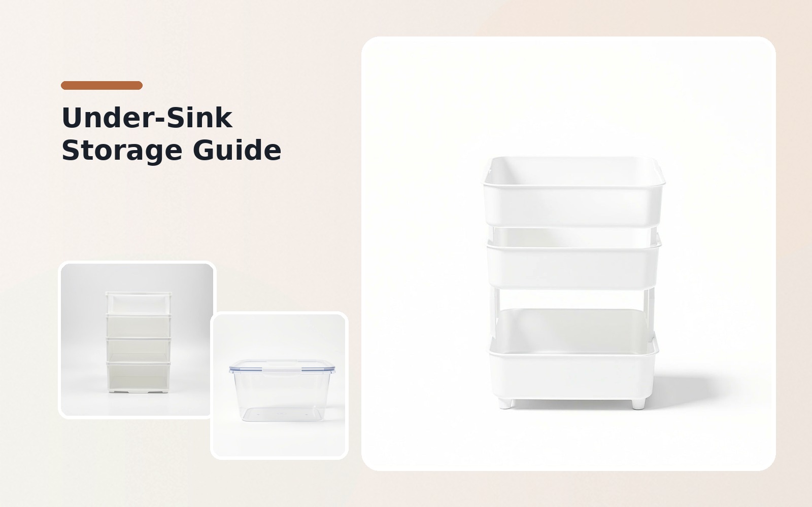The Complete Under-Sink Storage Guide